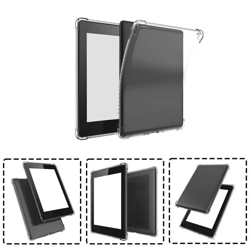 สําหรับ Kindle ColorSoft 7.0 12th Kindle Paperwhite 6 2024 Ultra-Thin Soft TPU Cover กันน้ํา Scratch