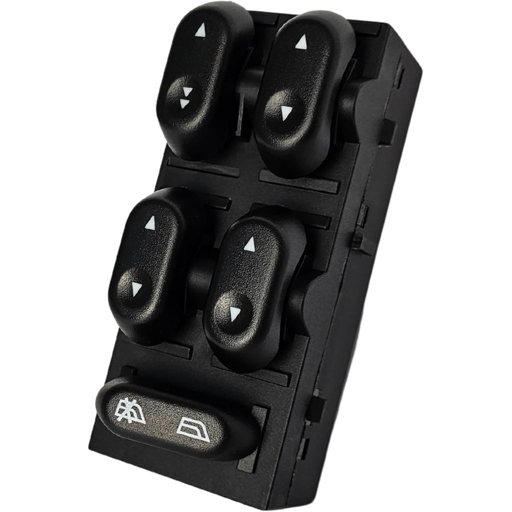 SWITCHDOCTOR สวิตช์หลักหน้าต่างสําหรับ 2003-2006 Ford Expedition (พลังงาน, ควบคุม, ปุ่ม, 5L1Z-14529-