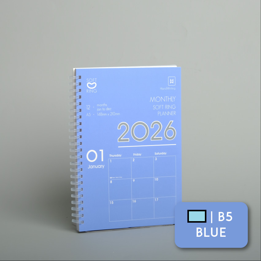[MASTERPRINT] PNF-B5 MONTHLY VIEW PLANNER 2026