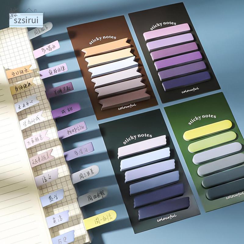 [szsirui] Book Flags Tabs Writable Note page makers สําหรับ Archives Diaries บัญชีมือ