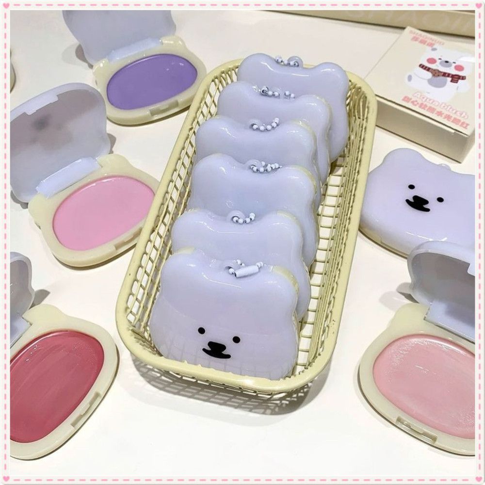 SHAQINUO Blush บลัชออนเนื้อครีมบางเบา ใช้งานง่าย บำรุงผิวหน้า บลัชออนเนื้อครีมบางเบา เป็นธรรมชาติ เค