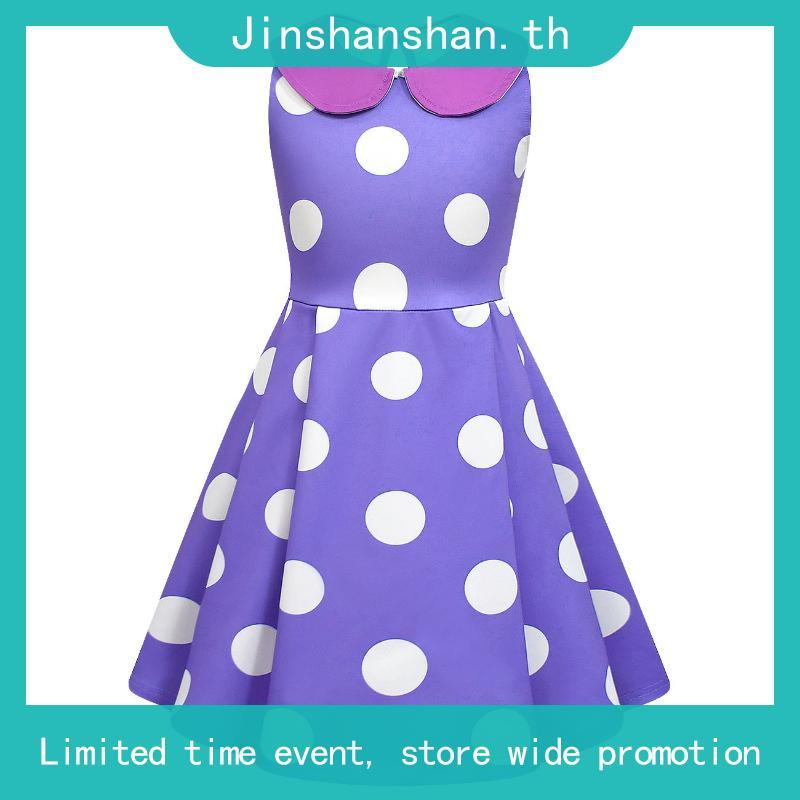 ชุดเดรส Pompadour สําหรับเด็ก CuHK ใหม่ คอสเพลย์ Inside Out ชุดเดรสผ้ากอซเจ้าหญิง