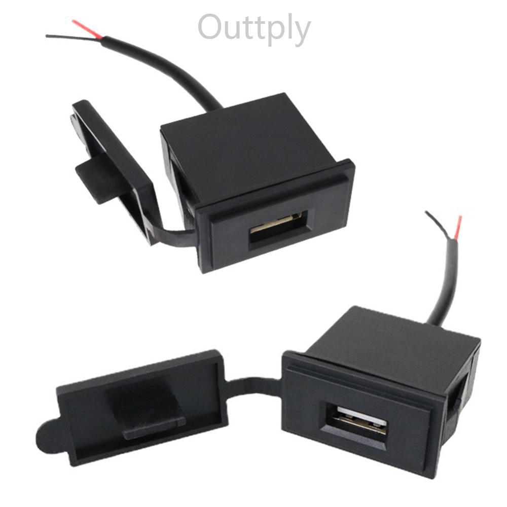 Outtply USB รถ RV Charger ซ็อกเก็ตสําหรับรถจักรยานยนต์รถบรรทุกอัตโนมัติ ATV เรือรถบัสกันน้ําอะแดปเตอ