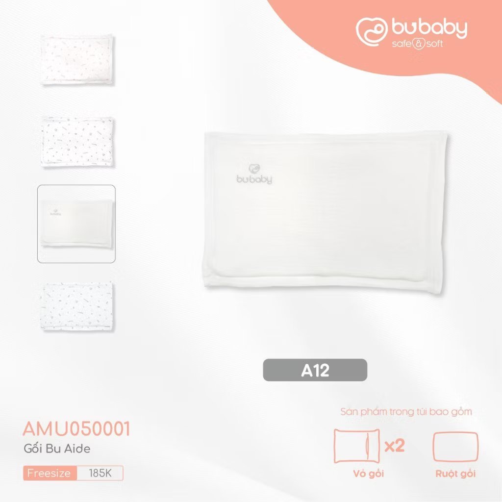 [ BUBABY ] ss หมอนพร้อมปลอกหมอนสําหรับเด็กชายและเด็กหญิงจากแบรนด์ bubaby