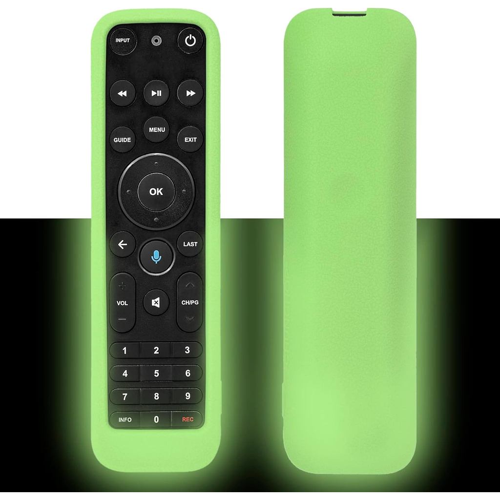เคสสีเขียวเรืองแสงสําหรับ FiOS TV Voice Remote, Fit สําหรับ Verizon FiOS TV One Voice Remote Control