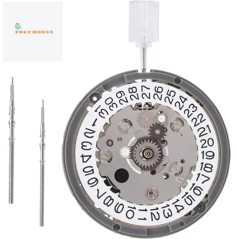 [posthouse]Nh34A Nh34 Movement ปฏิทิน 3 หลัก GMT การเคลื่อนไหวอัตโนมัติอุปกรณ์เสริมนาฬิกาเคลื่อนไหวส