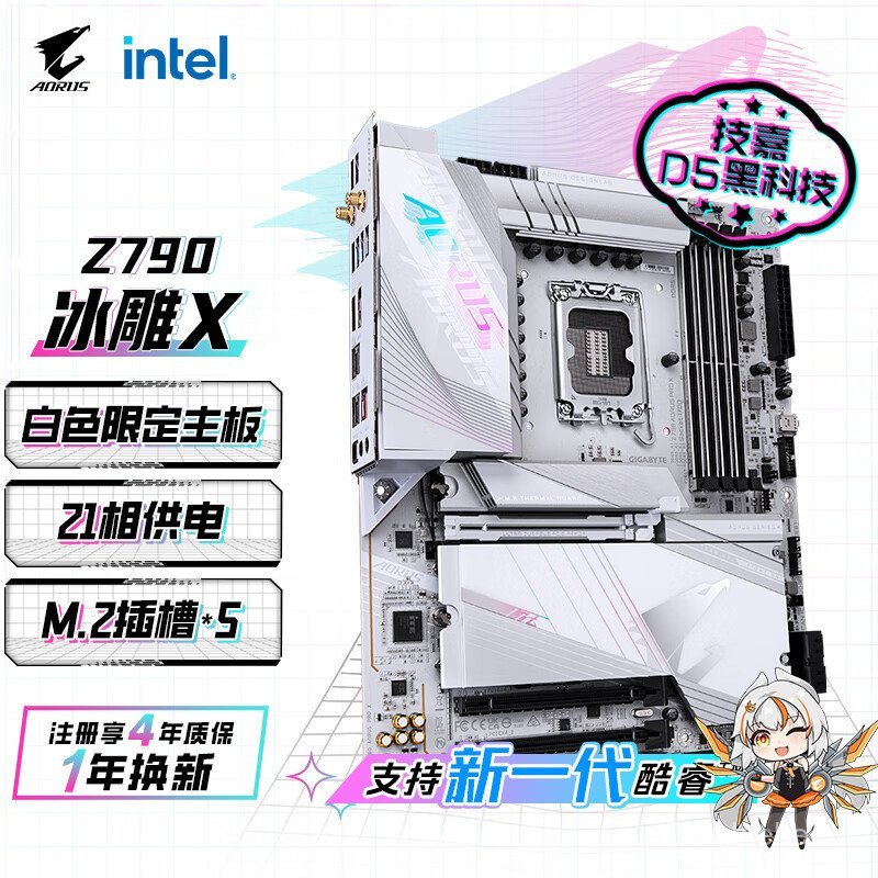 เหมาะสําหรับเมนบอร์ด Intel Gigabyte Z790 AORUS PRO X LGA1700
