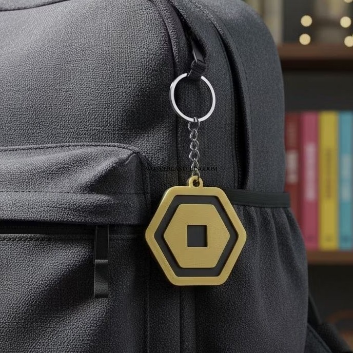 GANTUNGAN ROBUX KEYCHAIN ROBUX ROBLOX KEYCHAIN
