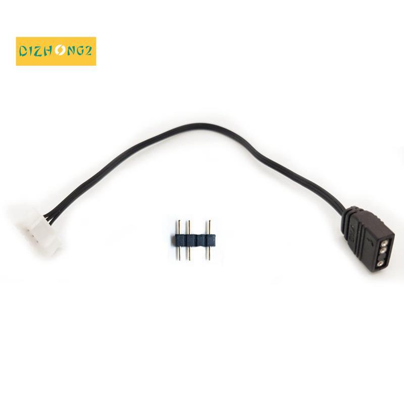 [dizhong2]6Pin ถึง 5V ARGB 3Pin สายแปลงสําหรับพัดลมคอนโทรลเลอร์สายเคเบิลอะแดปเตอร์