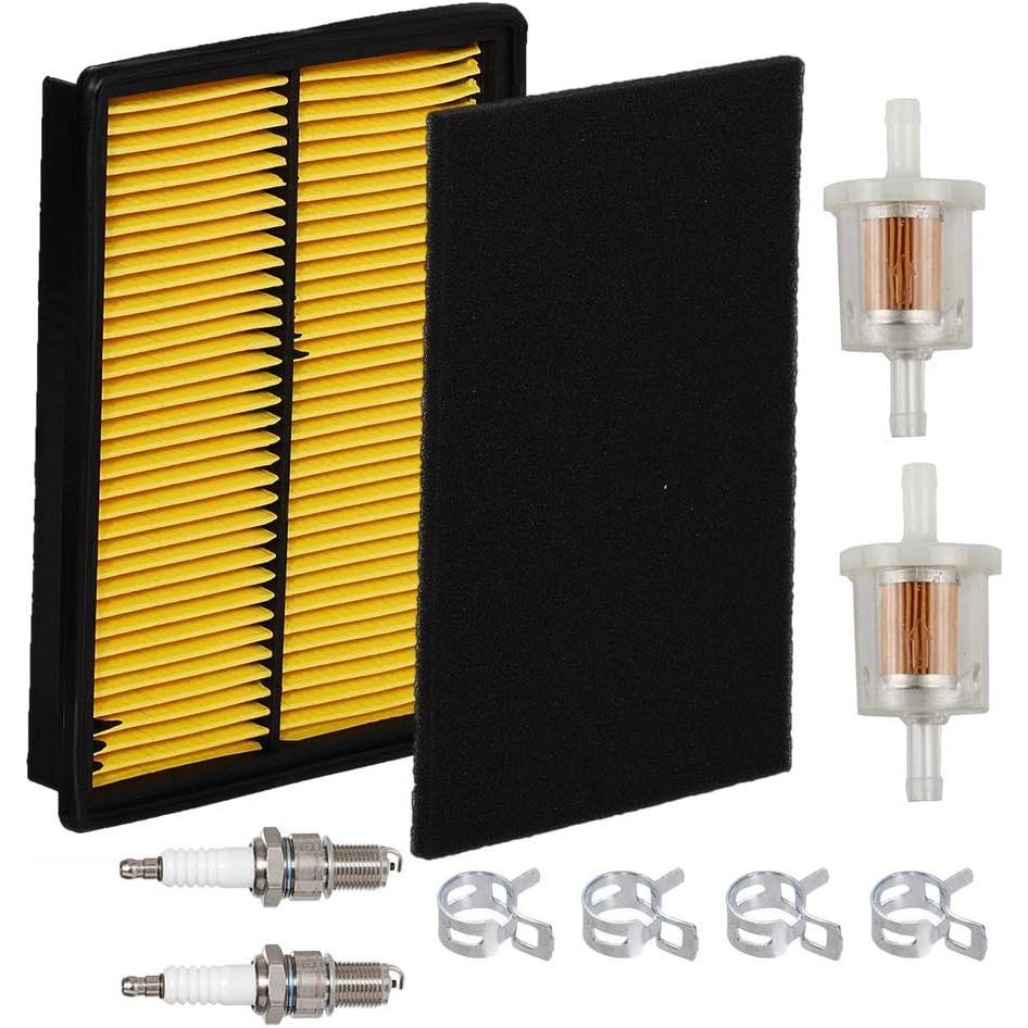HIFROM กรองอากาศ Pre ทําความสะอาดการใช้กรอง Spark Plug Tune Up Kit สําหรับ Honda GX610 GX620 GX670 G