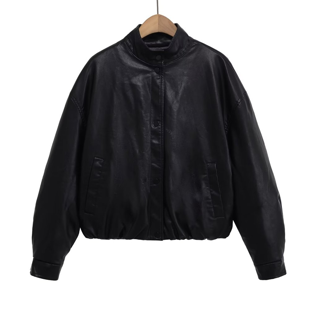 urthe.official แจ็คเก็ตอาย 2025ฤดูใบไม้ร่วงและฤดูหนาวใหม่ของผู้หญิงสไตล์ยุโรปและอเมริกาแฟชั่นแบรนด์แ