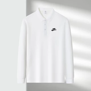 เสื้อโปโลแขนยาว ดีไซน์กลวงออก เหมาะสําหรับโอกาสต่างๆ