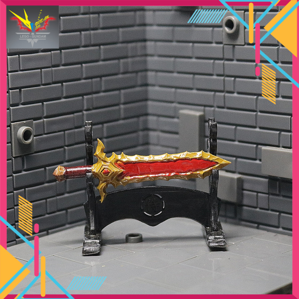 N184 อุปกรณ์เสริมที่กําหนดเองเข้ากันได้เลโก้ลาวาดาบ