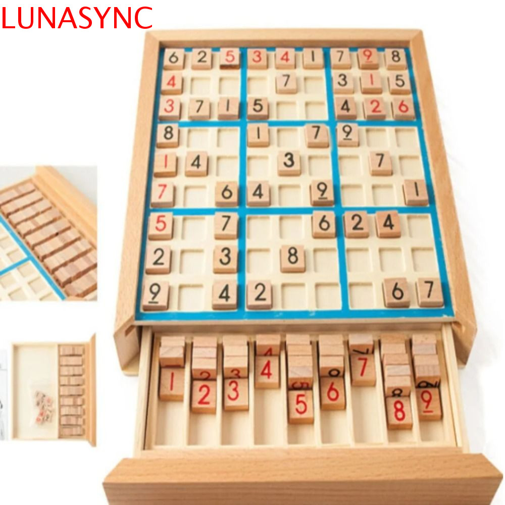 LUNASYNC Sudoku Crosswords ของเล่น, Sudoku การศึกษาหมากรุก Sudoku, หลักอ้างอิง Logic Montessori หลัก