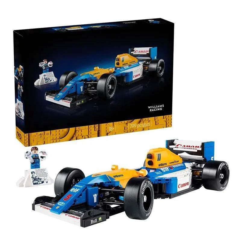 เข้ากันได้กับ Lego 10353 Williams Fleet F1 Formula Car ของเล่นบล็อกตัวต่อสําหรับเด็ก