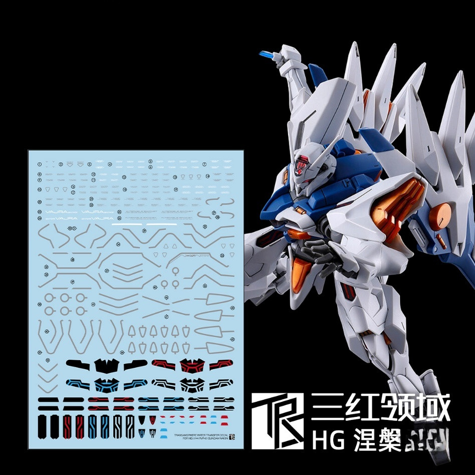 TRS Transamsphere HG 1/144 NAION Water Slide Decal (ไม่มีฟิกเกอร์ ไม่มีรุ่น) TRSHG028