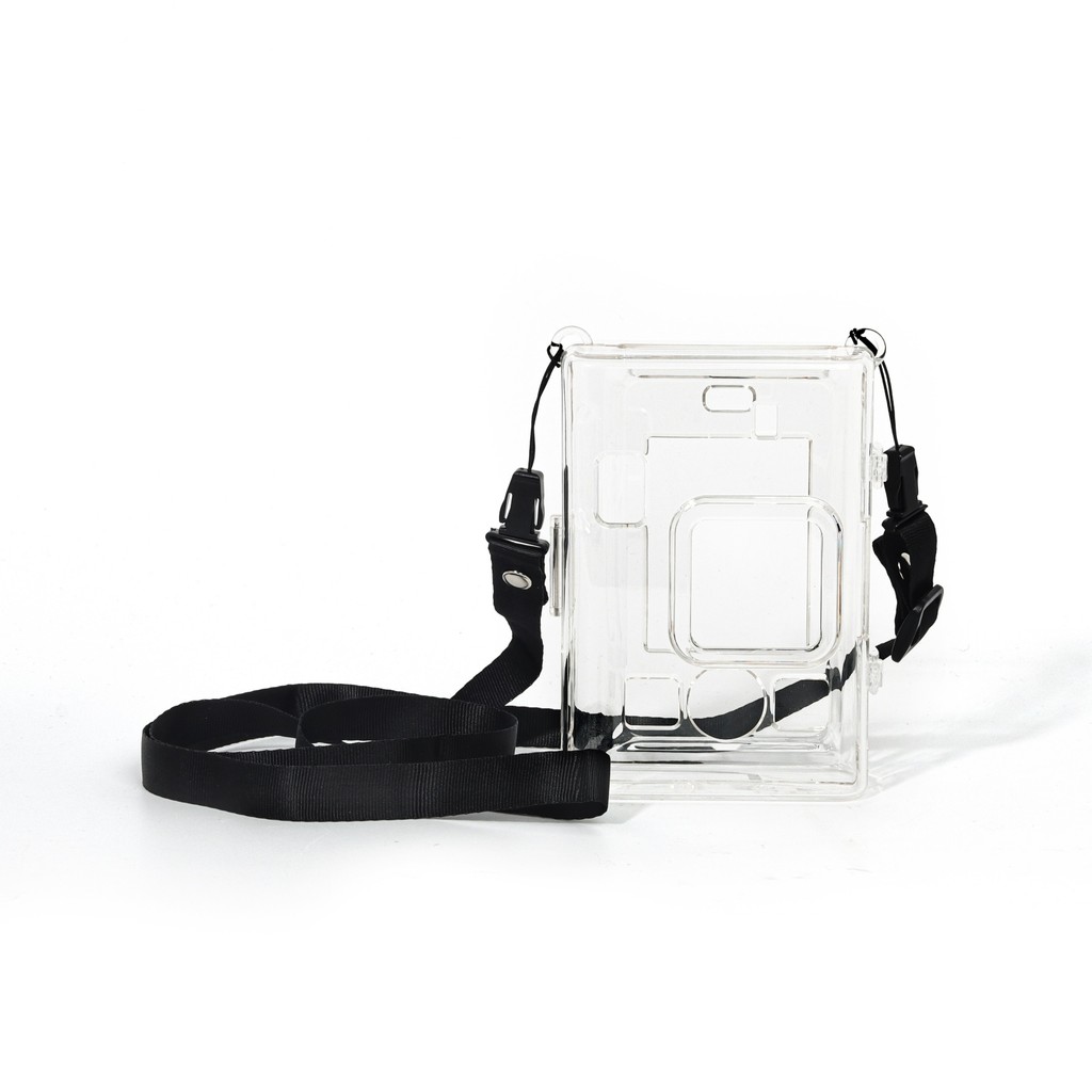 เคสป้องกันโปร่งใสสําหรับกล้อง Instax Mini Liplay + เคสคริสตัลใสฝาครอบป้องกันรอยขีดข่วนและฝาครอบกันฝุ่นที่ทนต่อการตก