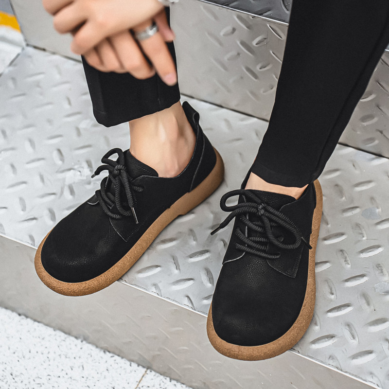 ผู้ชาย Oxford Suede หนัง Martins รองเท้าธุรกิจ Lace Up รองเท้า Plus ขนาด 46