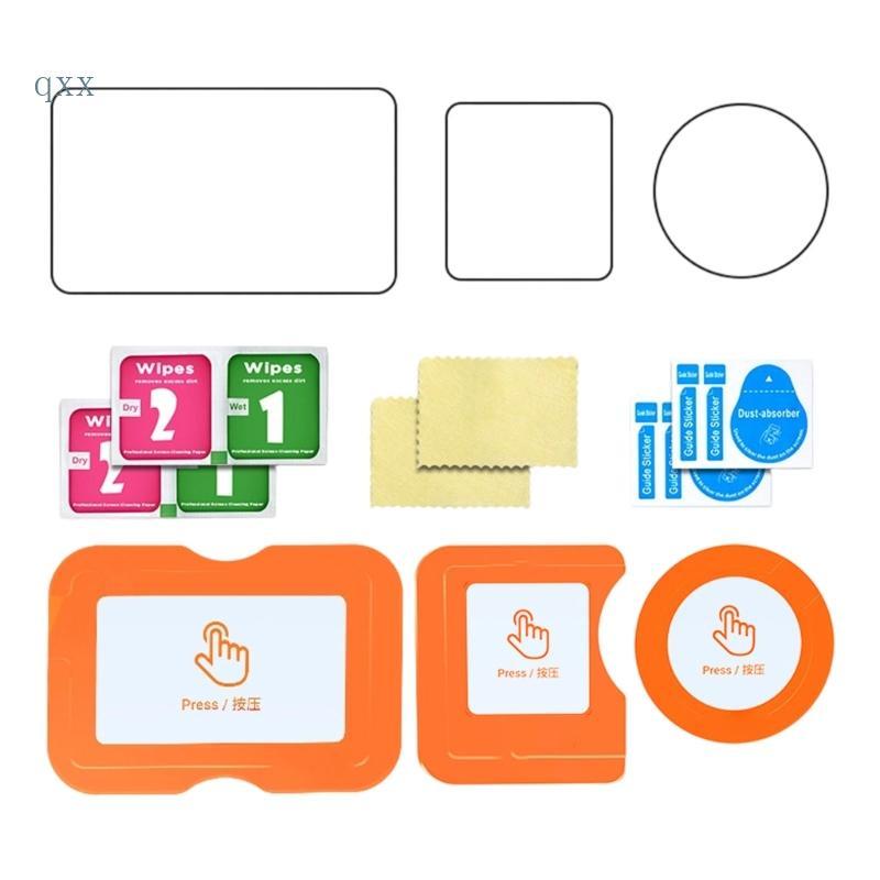 CH * สําหรับ Action 6 LCD ป้องกันหน้าจออุปกรณ์เสริมกระจกนิรภัยจอแสดงผล LCD ฟิล์มความแข็งป้องกันรอยขี