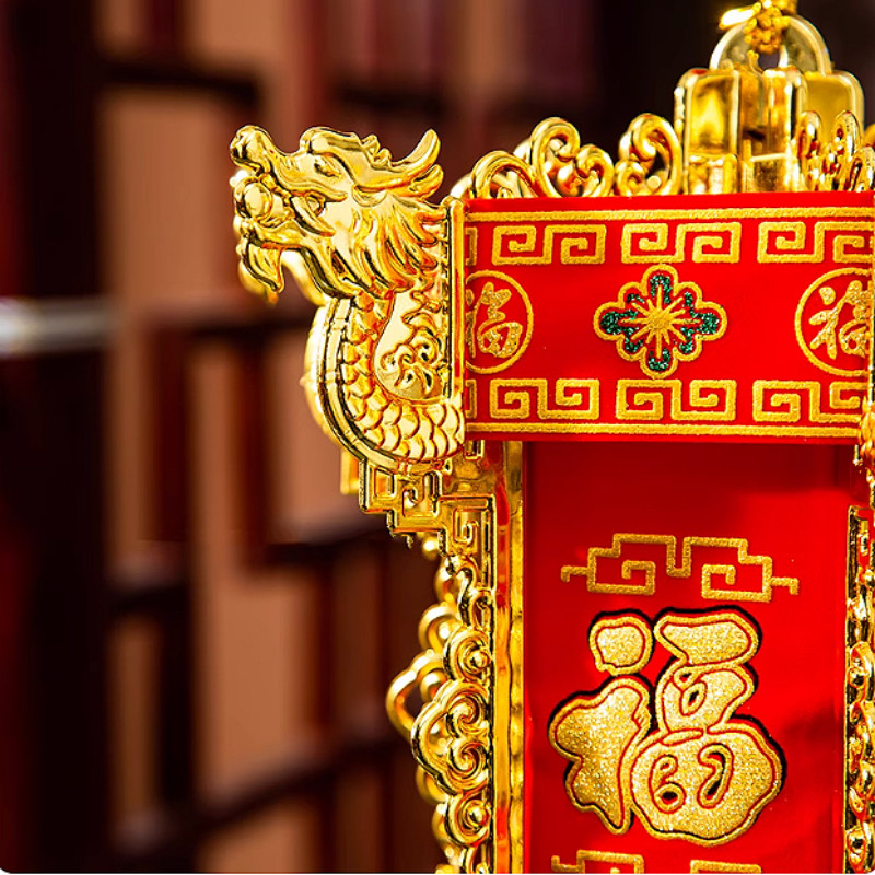 โคมไฟจีน  2026 กแต่งตรุษจีน หกเหลี่ยม โคมไฟปีใหม่จีน พรีตี้โคมไฟจีนโบราณ ขอให้คุณโชคดี - รูปที่ 5