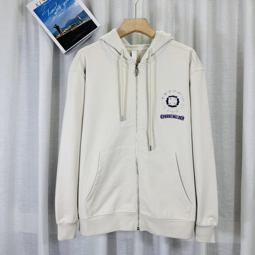 ZH5I Chrome Hearts 2025Autumn and Winter New American Style Leather Patch3D 3D Patch Couple Casual C