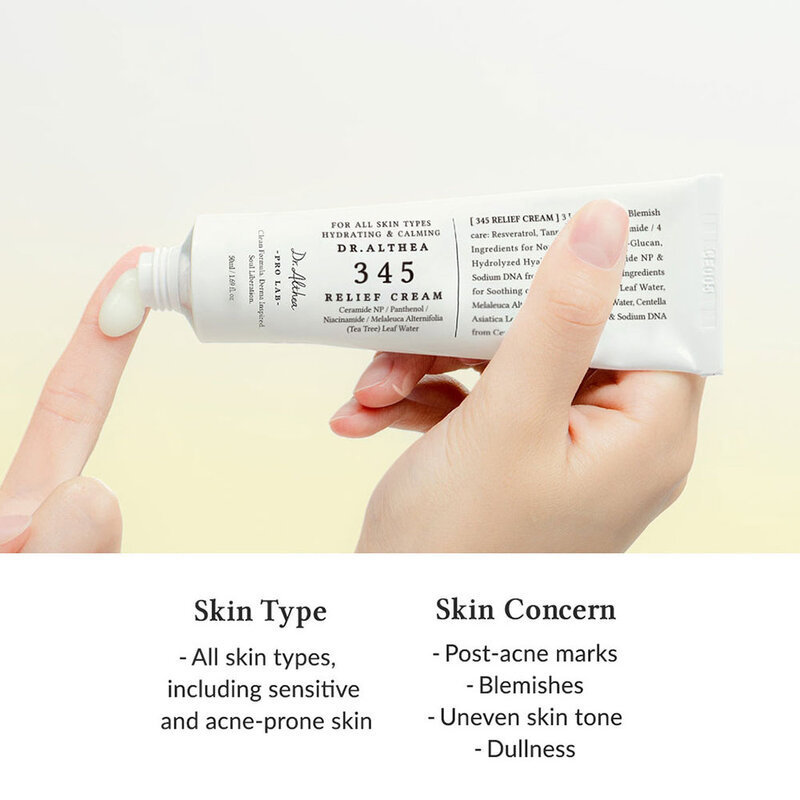 Dr.Althea Cream ด๊อกเตอร์อัลเทีย ครีมบำรุงผิวหน้า 50ml (345 Relief/147 Barrier) รูปที่ 4