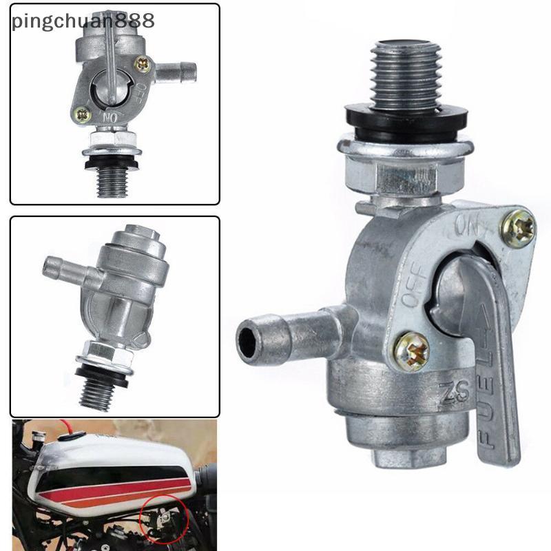 Pingchuan888 1 ชิ้นเปลี่ยนสําหรับเครื่องกําเนิดไฟฟ้าแก๊สถังเครื่องยนต์สวิทช์ Fit 1/4 "ท่อแตะ ON/OFF 
