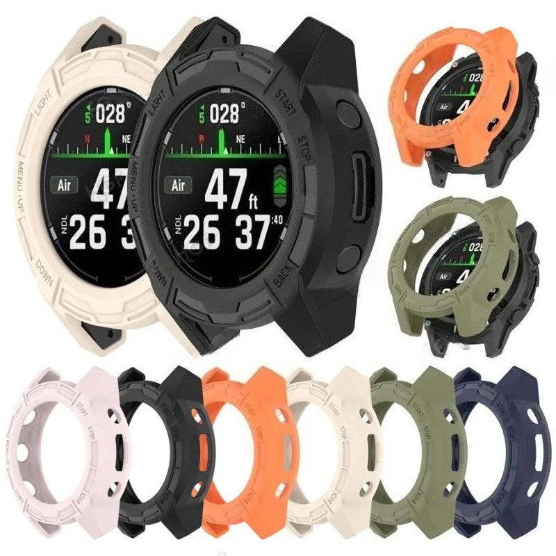 Soft TPU สําหรับ Garmin Descent G2 G1 เปลือกป้องกันกรอบกันชนสําหรับ Garmin Descent G2 นาฬิกา Protect