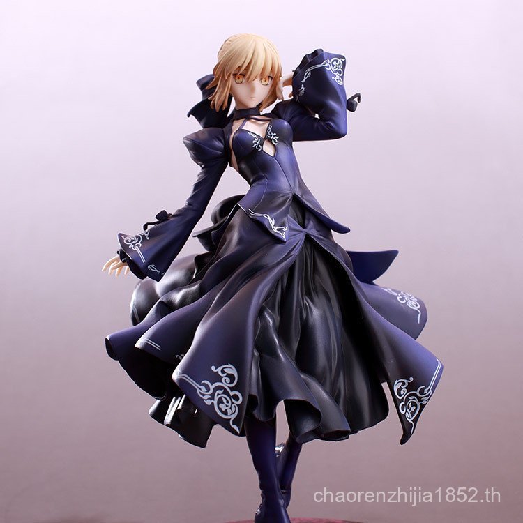อะนิเมะ Fate Fate Night Saber Black Saber ชุดเปลี่ยนมือรุ่น Boxed Figure
