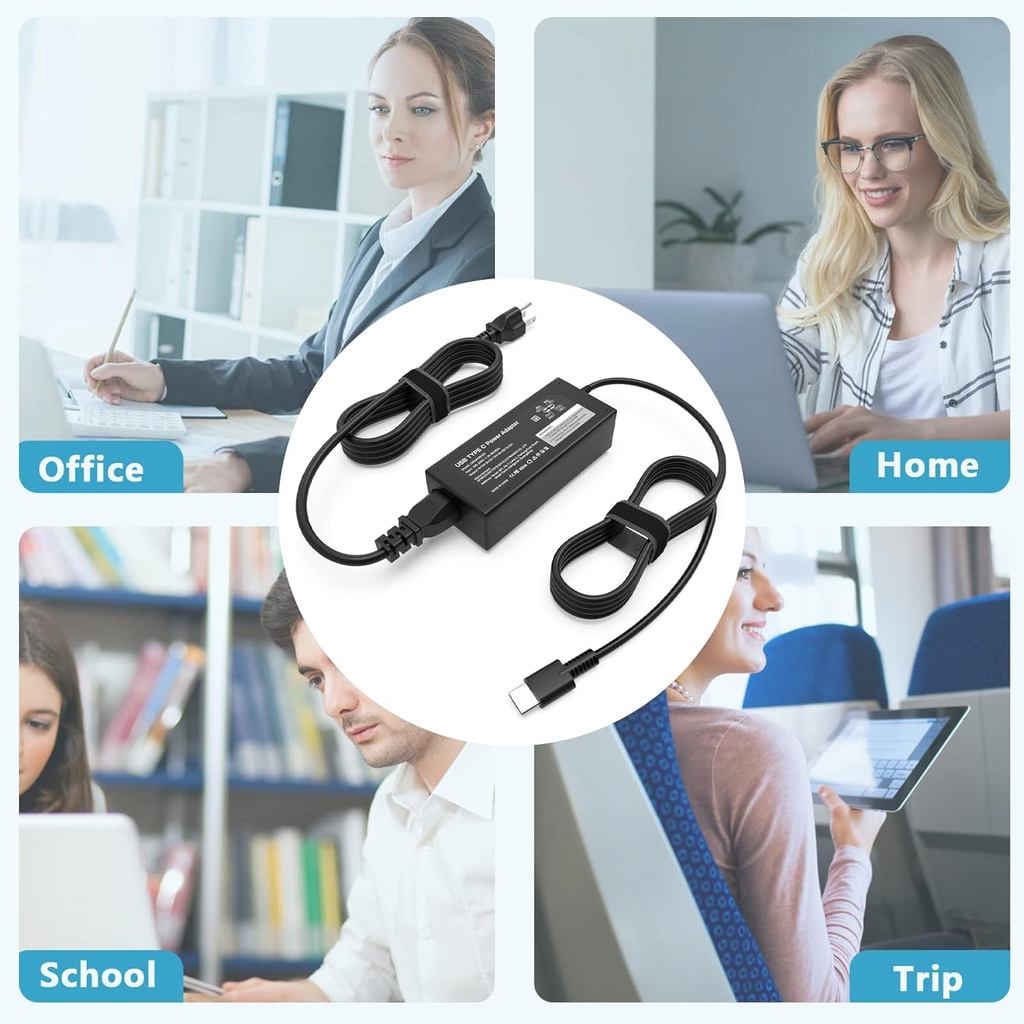 45W USB C Charger Compatible with Acer Chromebook A18-045N1A A16-045N1A N17Q9 N17Q8 N18Q12 N18Q5 N18