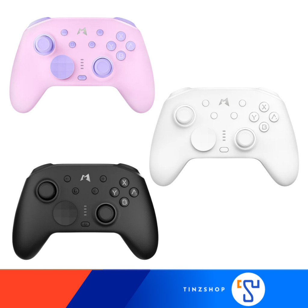 [ส่งด่วน] Mobapad N1 HD Bluetooth Wireless Pro Controller For Nintendo Switch, PC, Andoid, IOS Tinzs