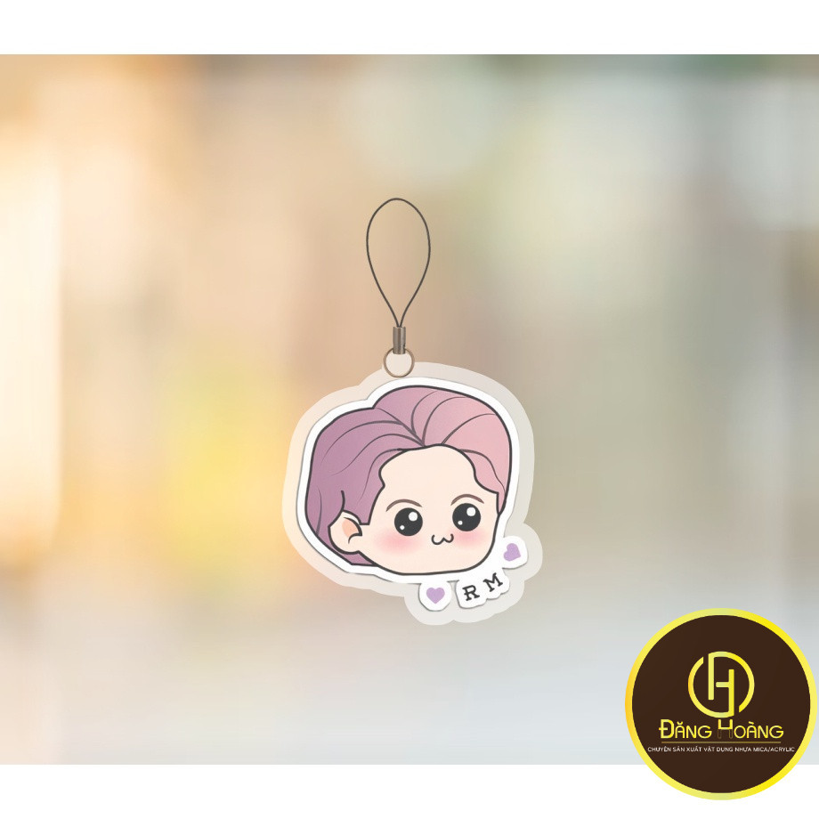 Phone charm BTS Phone hanger - น่ารัก chibi kook 3cm nlp shop-DH