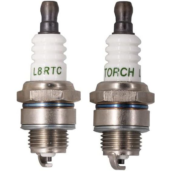2PK TORCH L8RTC เปลี่ยนหัวเทียนสําหรับ NGK BPMR8Y, Champion RCJ6Y, Kawasaki 920702115, OEM