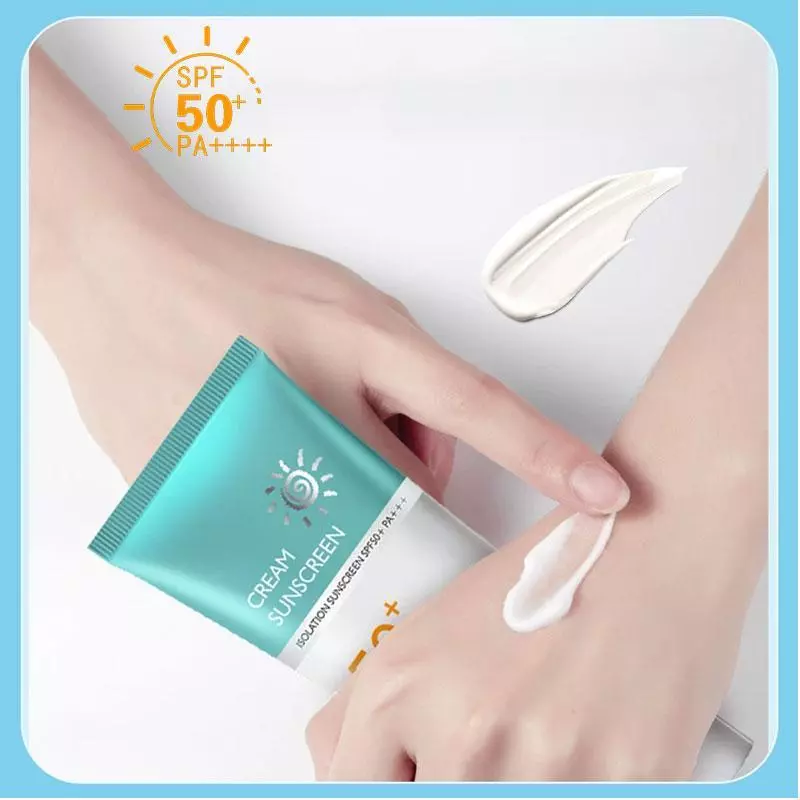 ซื้อ 2 แถม 2 ครีมกันแดด SPF 50+PA+++ น้ำหนักเบา กันเหงื่อ ไม่เหนียวเหนอะหนะ กันแดด UV ครีม 50g สกินแคร์ thumbnail 6