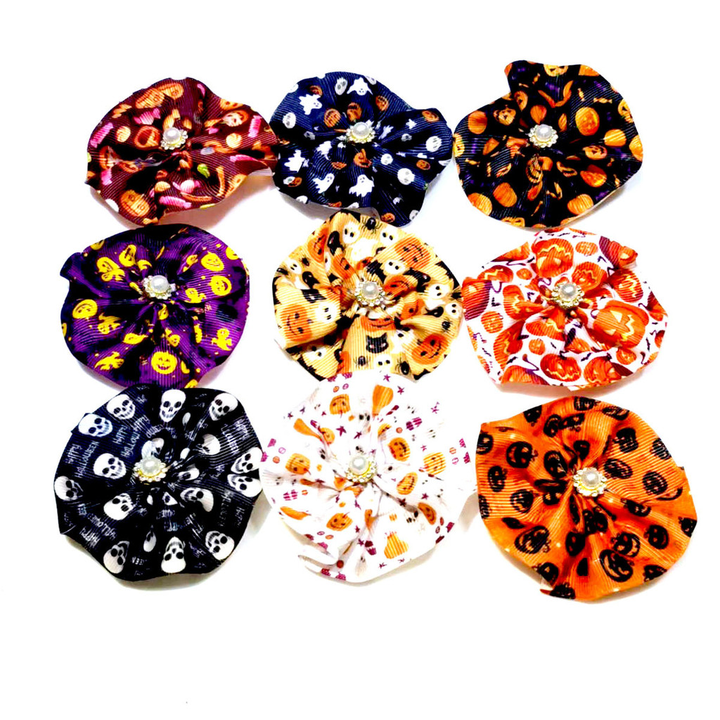 Color Holy Knot Pet Bow Cat Dog Pet Accessories Pet Clothes Collar _ Loki Store