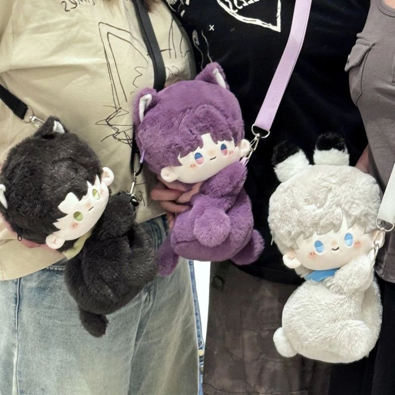 Love And Deepspace Rafayel Zayne ตุ๊กตาตุ๊กตาไหล่กระเป๋าสะพายข้างในวันเกิดมือ