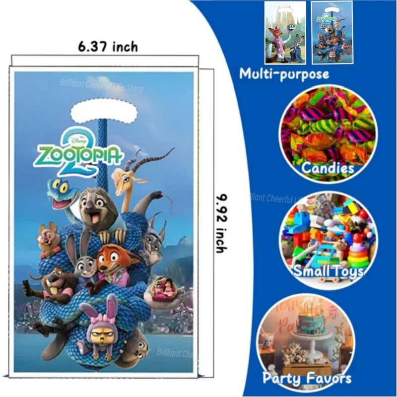 10/20/30 ชิ้น Zootopia 2 รูปที่ 6