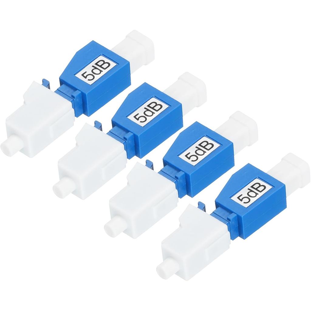 MOCCANIXITY 5dB LC Fiber Attenuator, LC/UPC SM Single Mode Fixed Fiber Optic Attenuator ชายกับหญิงสํ