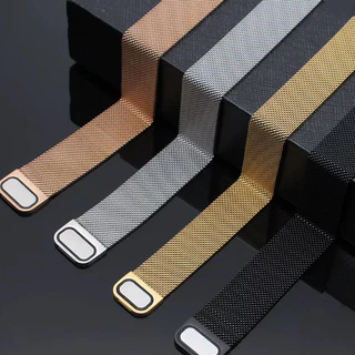 สายรัดแม่เหล็ก Milanese Loop for Samsung Galaxy Watch แถบสแตนเลส 20มม 22 มม for /Redmi Watch/Amazfit/Amazfit Bip 6