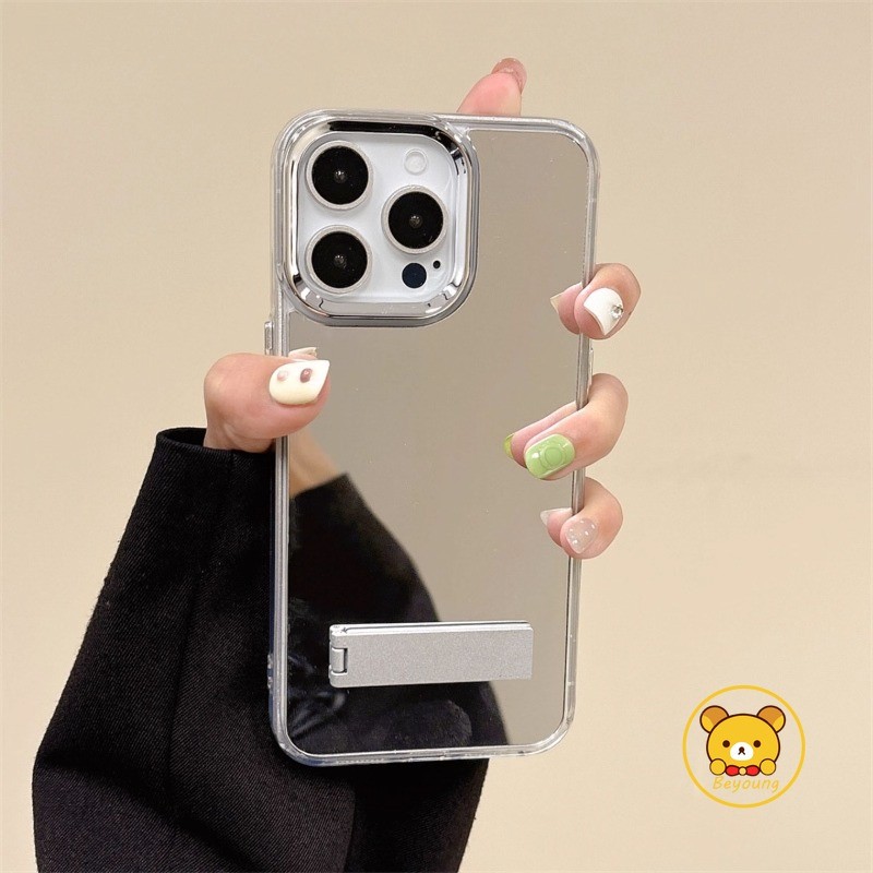 กระจกแต่งหน้าเคสโทรศัพท์สําหรับVivo V60 V50 V40 V40E V30E V30 V29 V27E V29E V25E V23E V21E V20 X8 T4