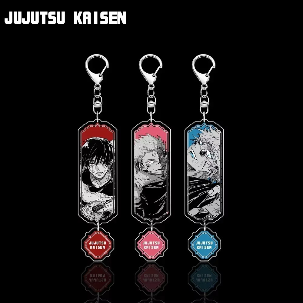 Jujutsu Kaisen อะนิเมะพวงกุญแจ 6 ซม. Gojou Satoru Ryoumen Sukuna Itadori Yuuji อะคริลิคพวงกุญแจ