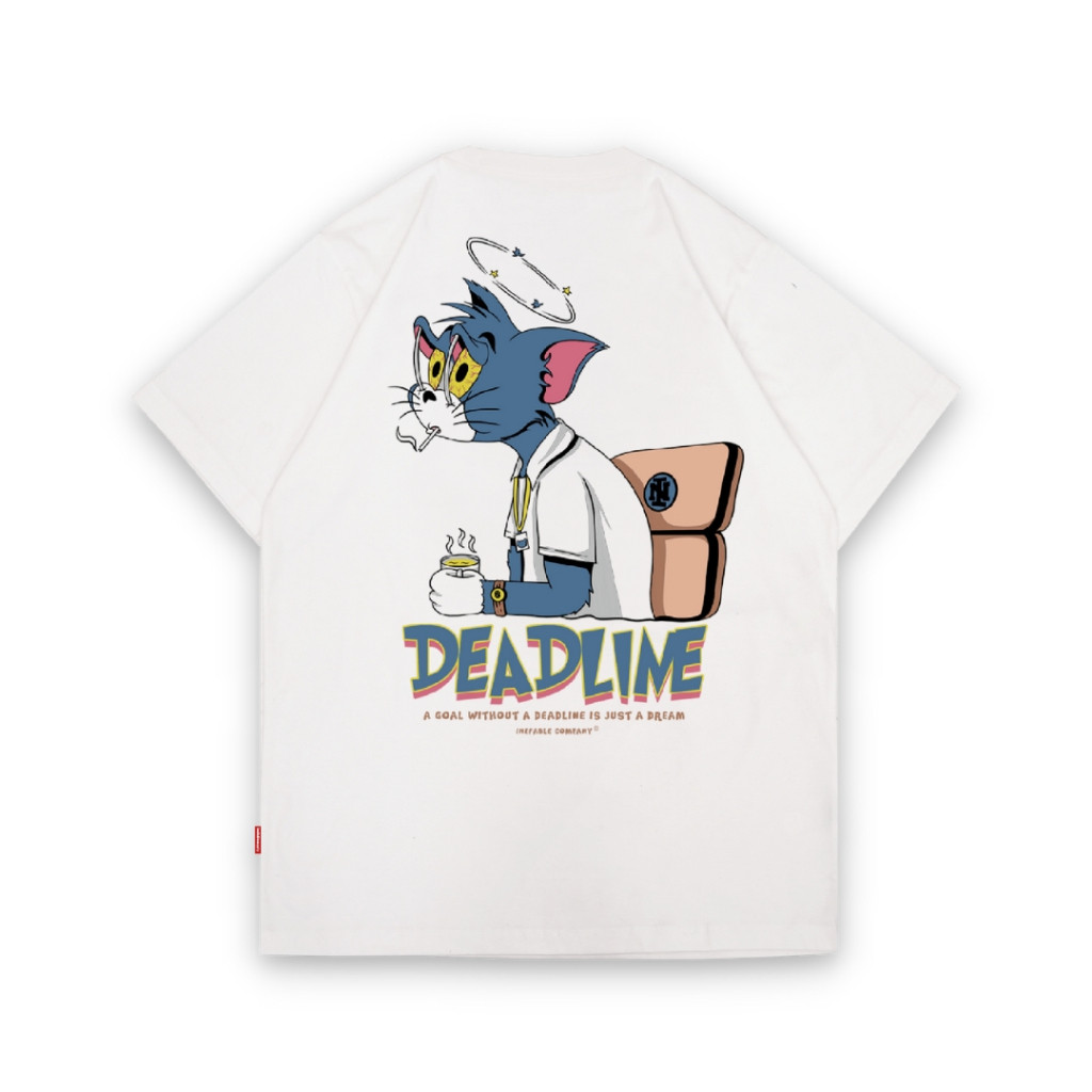 เสื้อยืด Inefable Deadline สีขาว