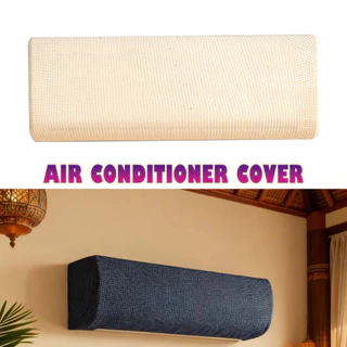 ของมาใหม่！ผ้าคลุมแอร์ ผ้าครอบเครื่องปรับอากาศ กันฝุ่น แบบยืดหยุ่น air conditioner cover สำหรับแอร์ขนาด 75-96CM