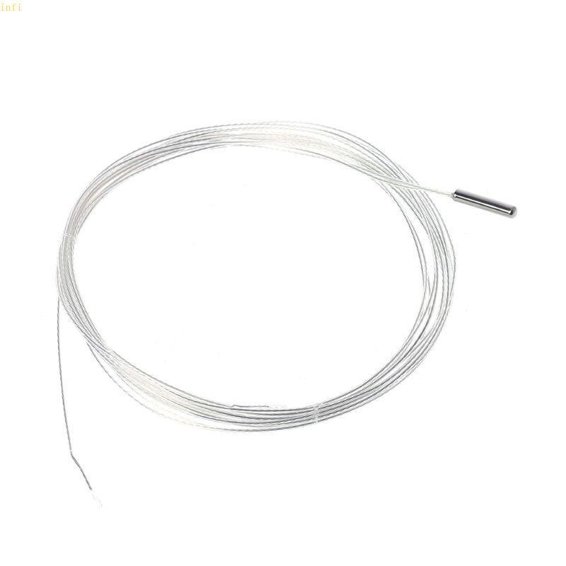 Infi 1 3DIN Temperature Sensor Probe 2 เมตร Temp Sensor Probe PT1000 3mmx15mm