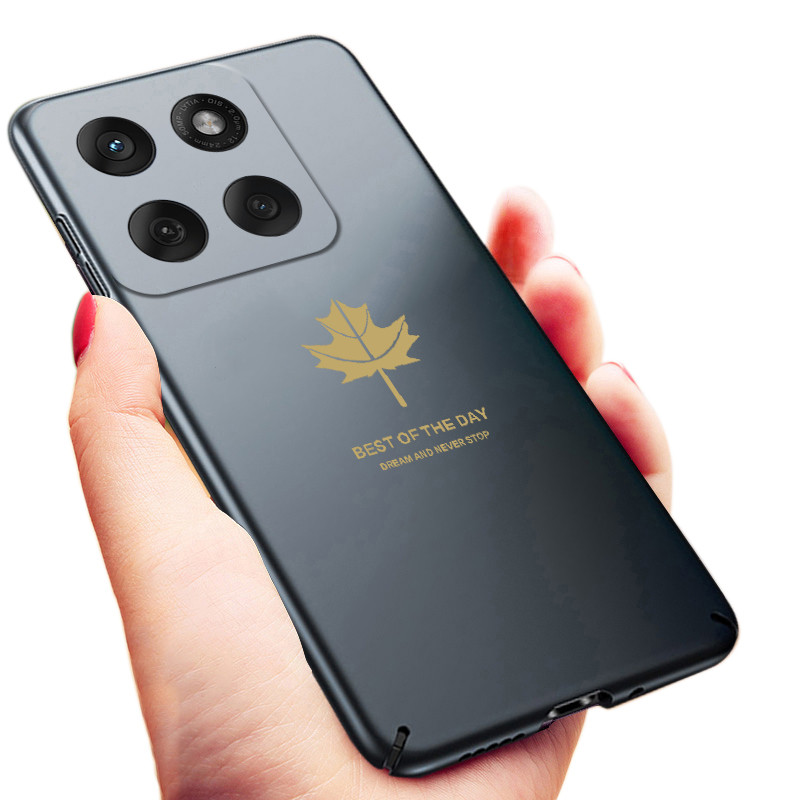 สําหรับ Moto G57 G67 กรณีซิลิโคนนุ่ม Maple Leaf Shape สําหรับ Motorola Moto G67 G57 Power ปกหลังโทรศ