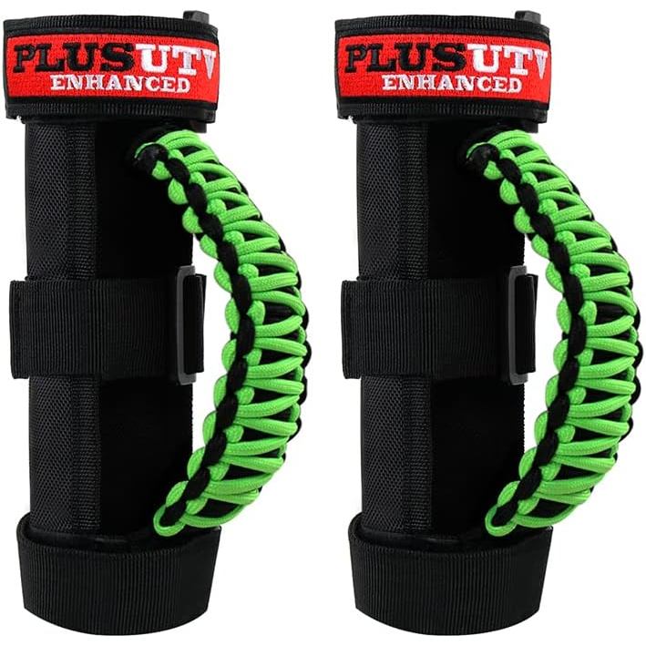 Roll Bar Grab Handles Grips Triple Straps for UTV ATV Polaris Ranger RZR XP900 1000 Honda Pioneer Ta