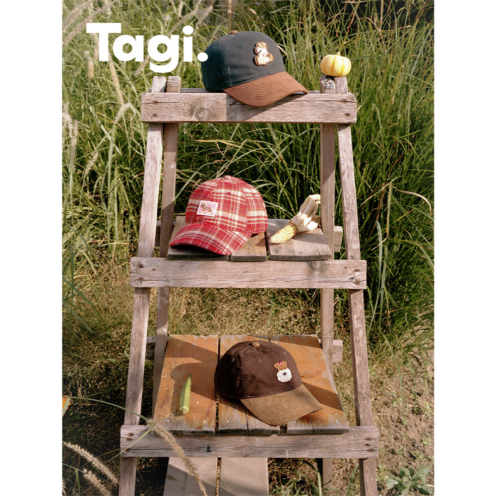Tagi. Vintage Patchwork Baseball Cap Hat หมวกเบสบอลลายแพทช์เวิร์กสไตล์วินเทจ หมวก หมวกแก๊ป