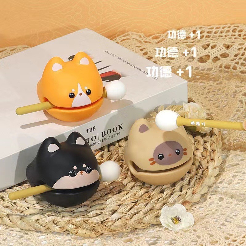 解压小木 April April Pen 可爱木 April 解压小玩具木质拼图 April การบีบอัดปลาไม้ขนาดเล็กเคาะรักษาปลาน่ารัก Knockum7