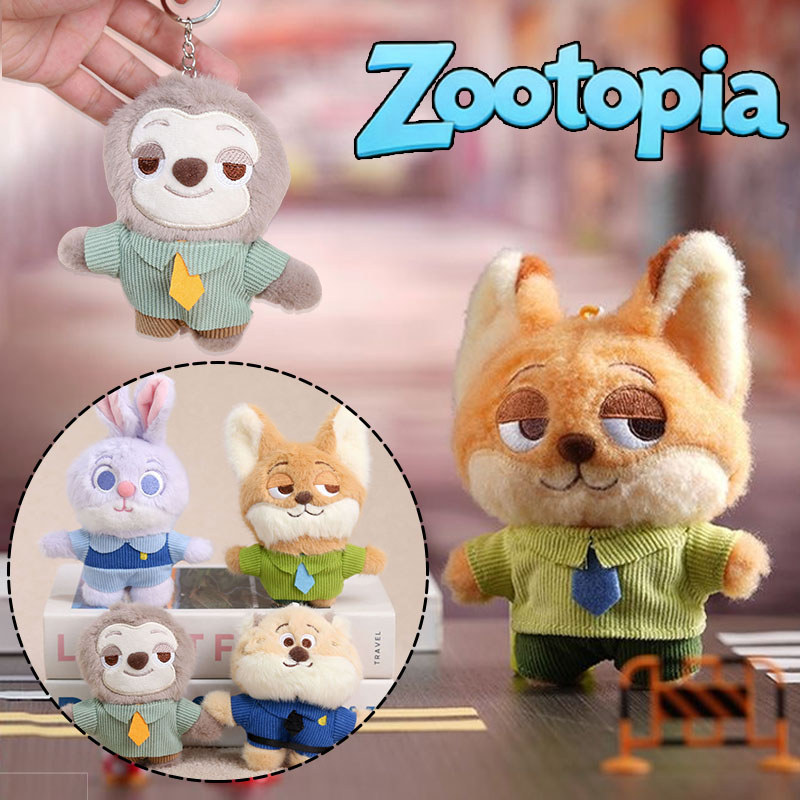 Zootopia 2 ตุ๊กตาคอลเลกชันน่ารัก Judith Nick ตุ๊กตากระเป๋าเป้สะพายหลังจี้ของขวัญ