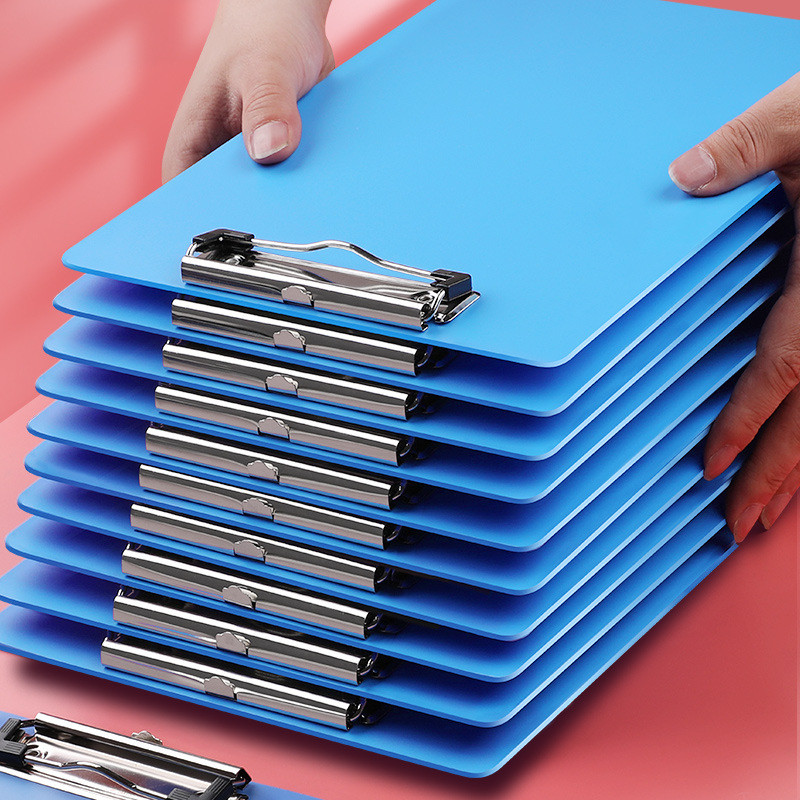 ️ Chuangyi a4 Board Clip Folder Office Writing Pad โฟลเดอร์พลาสติกหนา a5 เมนู Hard Splint Writing Pa